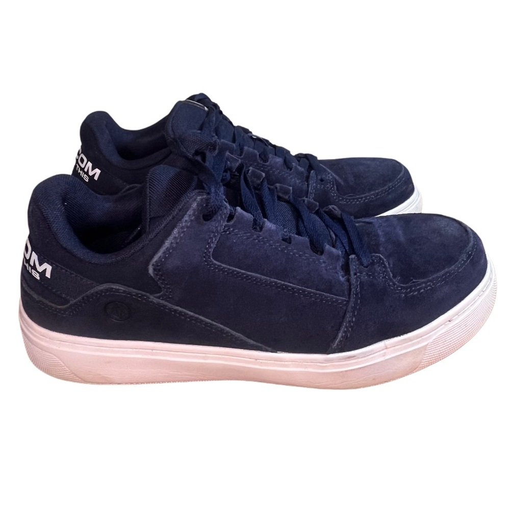 Volcom Men’s Evolve Skate Inspired Slip Resistant Leather Work Sneakers EUC 8.5